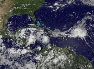  Golf von Mexiko: Nach Ölpest kommt nun auch Hurrikan „Alex“!