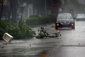  China: Taifun Haikui wütet aktuell über Ostküste