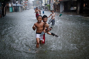 Philippinen-Unwetter-Monsun-Manila