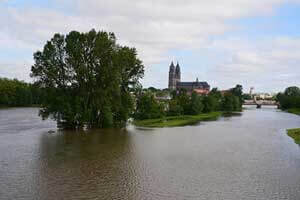  Hochwasser 2013: Aktuell zahlreiche Kulturdenkmale in Gefahr