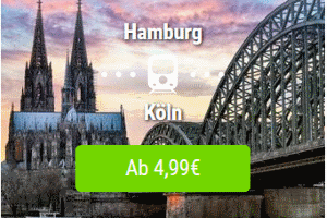  FlixTrain: Bahn Gutschein-Code 50%, Bahntickets ab 4,99€!