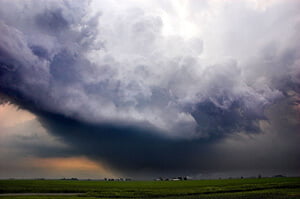 Unwetter-Tornado